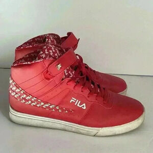 FILA Red Basketball Shoes Sneakers For Women Size11